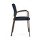 Lesro Newport Hip Chair Metal Frame, Bronze, RF Blueberry Upholstery NP1161 - alternate 3